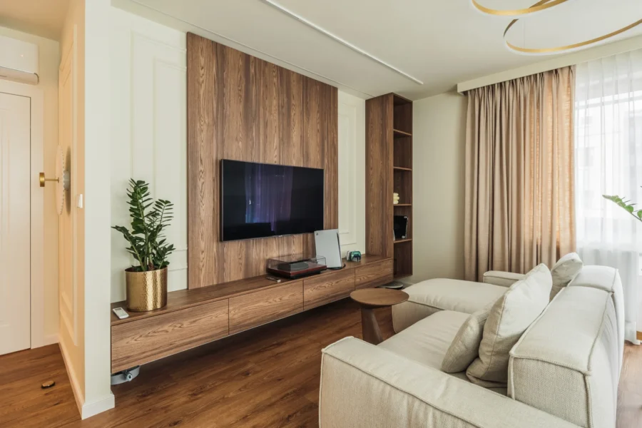 Wykończenie wnętrz mieszkania 77m2